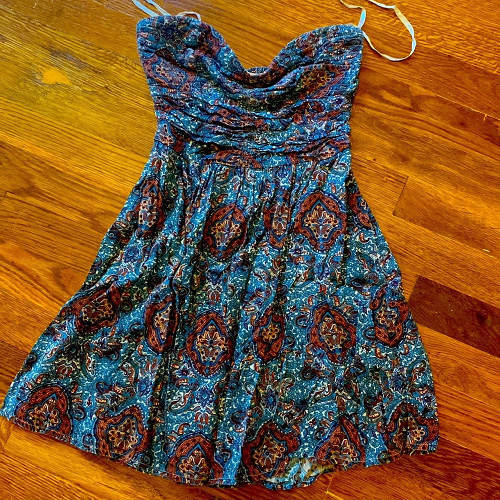 Urban Outfitters strapless mini dress